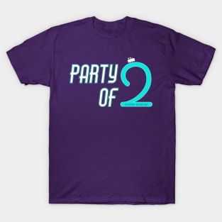 Party of Two Logo T-Shirt